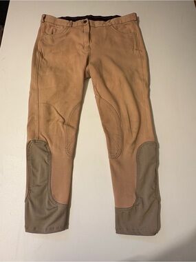 Woman’s Tan Equestrian Riding Breeches